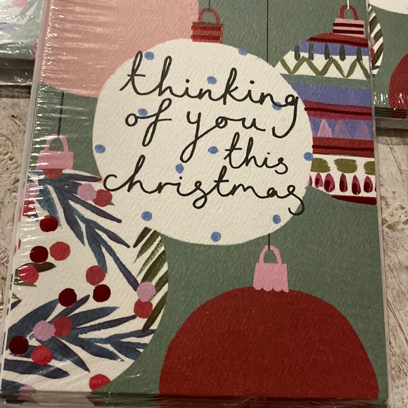 18 American Greetings Christmas card bundle lot Stop the clock Thinking of you - Picture 2 of 7